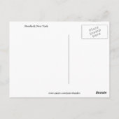 HELLO FROM NEW YORK州in秋はがき ポストカード (裏面)