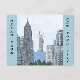 HELLO FROM NEWYORK CITY ポストカード