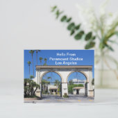 Hello From Paramount Studiosはがき ポストカード (スタンド正面)