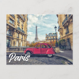 Hello From Paris，フランス ポストカード