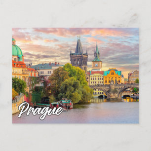 Hello From Prague，チェコ ポストカード
