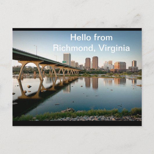 Hello From Richmond, Virginiaポストカード ポストカード (正面)