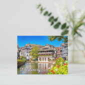 Hello From Strasbourg，フランス ポストカード (スタンド正面)