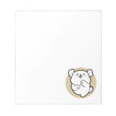 Hello from the Barked Side ノートパッド (正面)