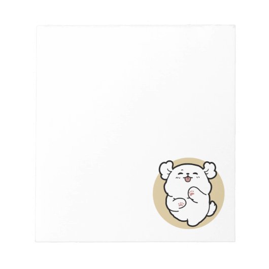 Hello from the Barked Side ノートパッド (正面)