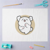 Hello from the Barked Side 薄葉紙 (クラフト)