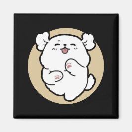 Hello from the Barked Side - Cute Dog Design マグネット