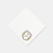 Hello from the Barked Side II スタンダードカクテルナプキン (角)