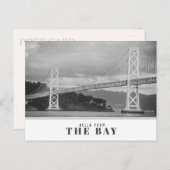 "Hello from The Bay"ベイモダンブリッジ ポストカード (正面/裏面)