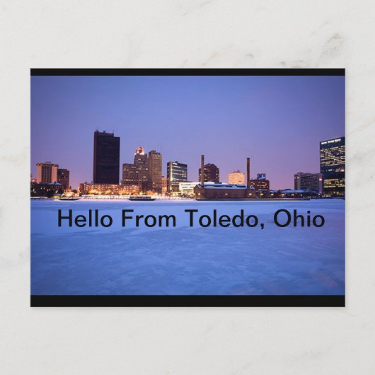 Hello From Toledo, Ohioポストカード ポストカード (正面)