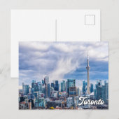 Hello From Toronto, Ontario,カナダ ポストカード (正面/裏面)