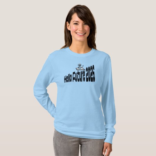  Hello Future 2026 Tシャツ (正面フル)