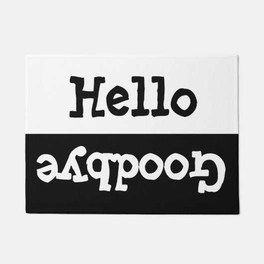 Hello Good Good ドアマット (正面)