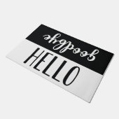 Hello Goodbye ドアマット (アングル)