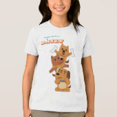 Hello Gorgeous – 自己愛と自信Tシャツ トライブレンドTシャツ (正面)