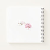 Hello Gorgeous, Pink Blossom Tree ノートブック (裏面)