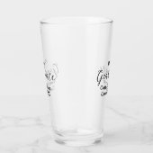 Hello graduate class of 20XX name congrats stylish タンブラーグラス (右)