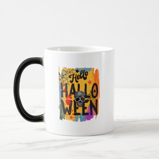 Hello Halloween モーフィングマグカップ (左)