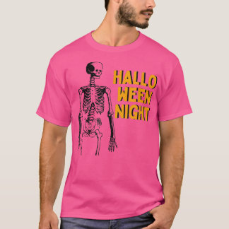 Hello Halloween Ween Night  Funny Costume for Kids Tシャツ