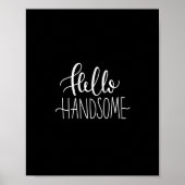 hello handsome ポスター (正面)