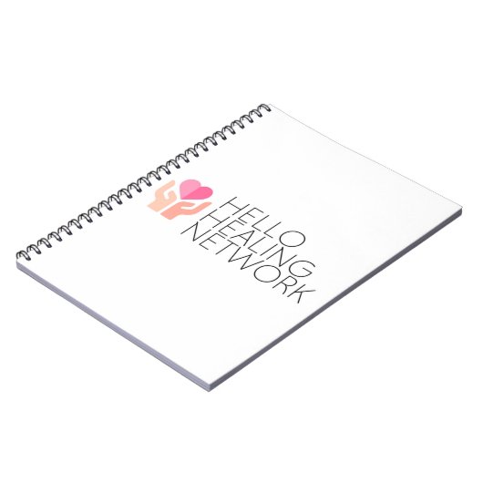 Hello Healing Spiral Notebook ノートブック (左側)