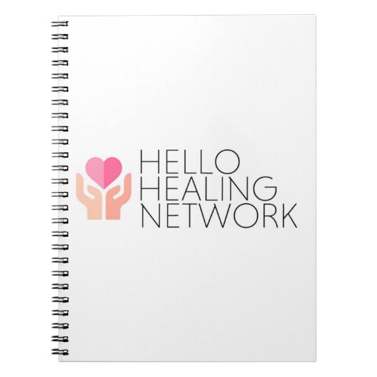 Hello Healing Spiral Notebook ノートブック (正面)