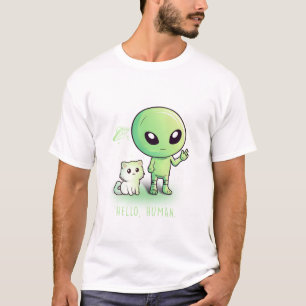 Hello Human Tシャツ