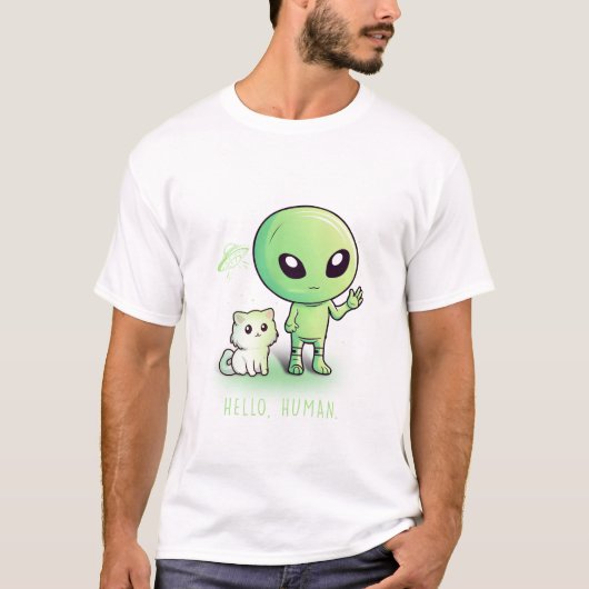 Hello Human Tシャツ (正面)