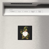 Hello Hunting Season Christmas Camouflage Camo Gno マグネット (インサイチュ (食洗機))