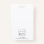 HELLO ID Identification Travelビジネスバッジパス バッジ (裏面)