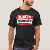Hello I'm the Sermonator Pastor Appreciation Sunda Tシャツ (正面)