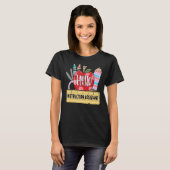 Hello Instruction Assistan Apple先生 Tシャツ (正面フル)