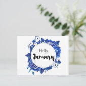 Hello January ポストカード (スタンド正面)