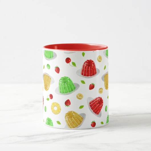 Hello Jello Mug – オン白 マグカップ (中央)