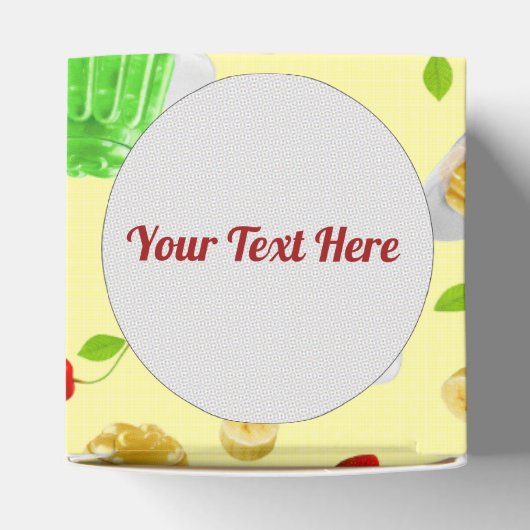 Hello Jello on Yellow – ボックス (上部)