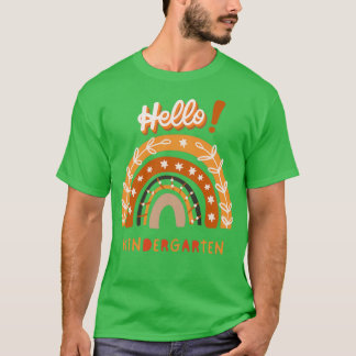 Hello Kindergarten Back To School 2 Tシャツ