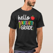 Hello Kindergarten  Back To School Tシャツ (正面)