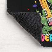Hello Kindergarten Dinosaur First Day Back To Scho マウスパッド (コーナー)