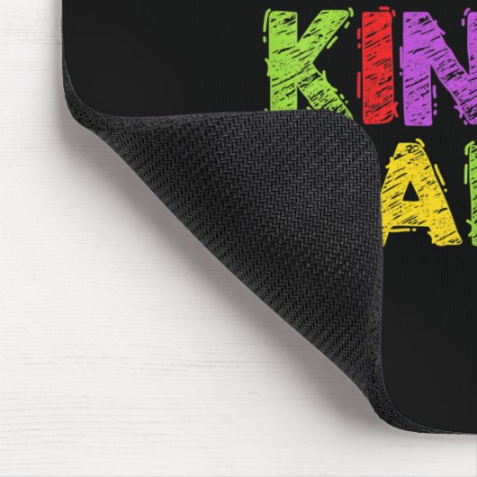 Hello Kindergarten Funny Back To School Student &a マウスパッド (コーナー)