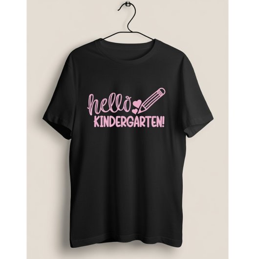 Hello Kindergarten Pencil Cute Back to School Gift Tシャツ
