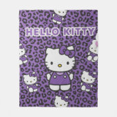 hello kitty フリースブランケット (正面)
