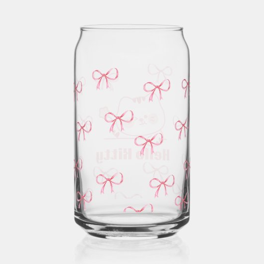 Hello Kitty Glass ガラス缶 (裏面)