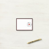 HELLO KOKORO CHOW犬 ポストイット (デスク上)