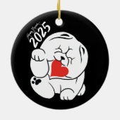 HELLO KOKORO Chow Ornament セラミックオーナメント (裏面)