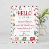 Hello Letter from Your Christmas小妖精や小人 招待状 (スタンド正面)