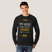 Hello Makes Teen Crabby Mom  Mother Humor Teens Pr Tシャツ (正面フル)