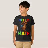Hello Math Sloth新学期 Tシャツ (正面フル)