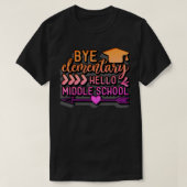 Hello Middle School Graduation Elementary School ( Tシャツ (デザイン正面)