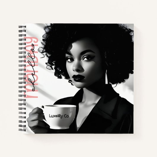 Hello Mondayインスパイア Your Weekノートブック ノートブック (正面)