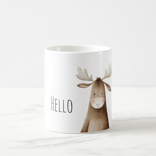 Hello Moose コーヒーマグカップ (中央)